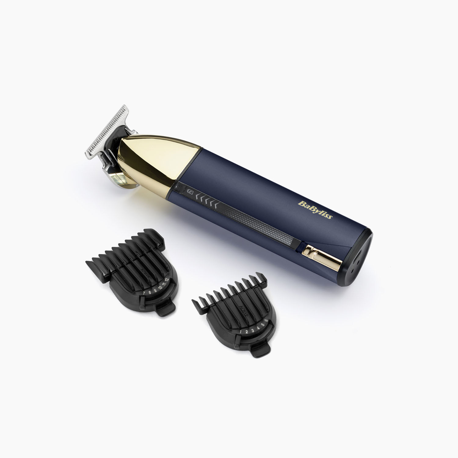 Image of Super-X Metal Series Beard & Stubble Trimmer (Gold / Blue)